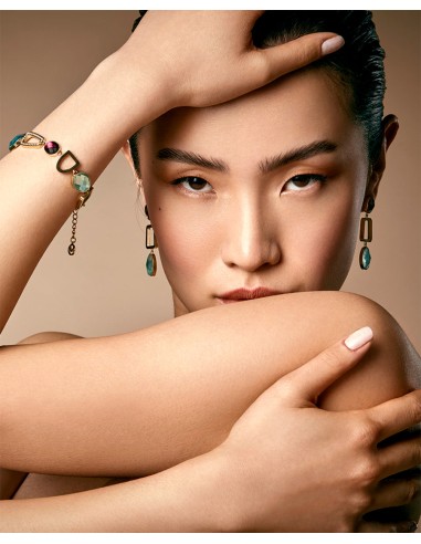 Pulsera Acero IP Dorado Iradiant Color...