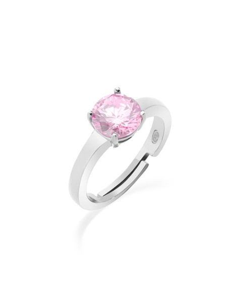 Anillo Plata de 1ªLey Solitario Circonita