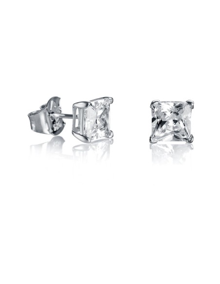 Pendientes Circonita Cuadrada Elegant