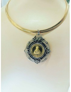 Medallón con busto de San Lorenzo