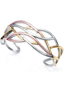 BRAZALETE TRICOLOR ACERO