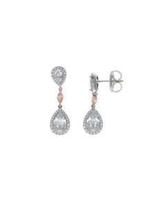 pendientes de circonitas largos