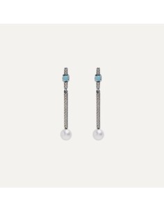 Pendientes Juliette Pearl Blu