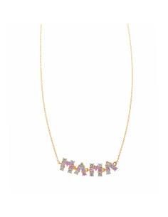 collar de plata mama