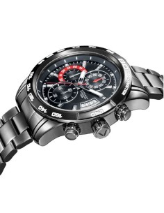 Reloj de hombre Heat de acero con IP gris 2