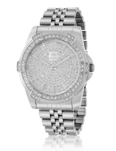 RELOJ ACERO Y CIRCONITAS