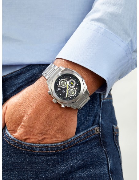 Reloj Marea Hombre  Edición Especial 3onógrafo Acero Analógico0 Aniversario Cr