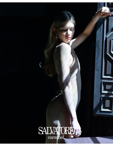 SORTIJA PLATA CHAPADO DORADO CUARZO ROSA PERA