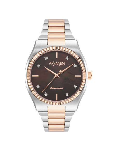 Reloj Diamantes bicolor Blanco & Rosè